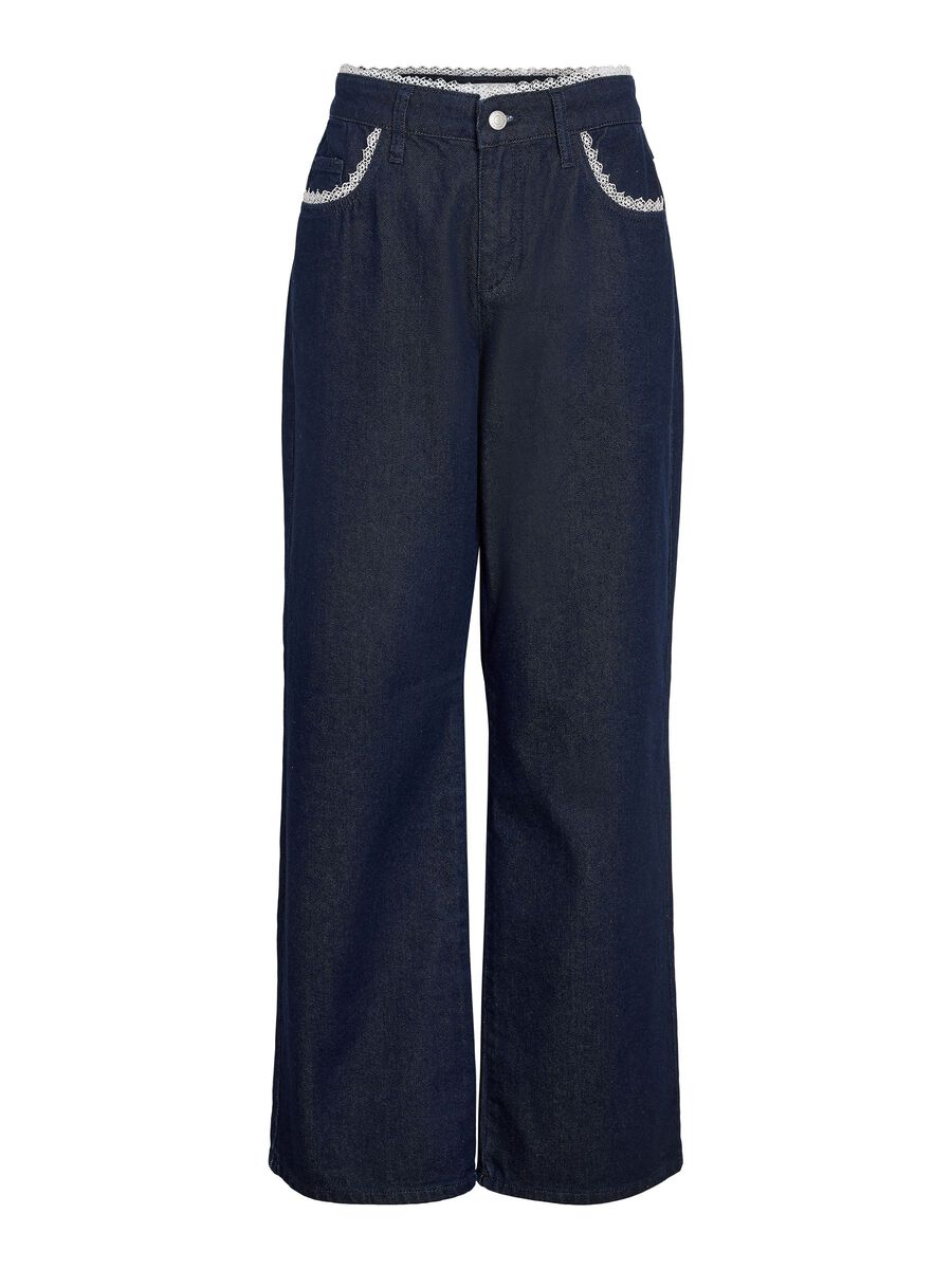 Carousel image - NMADRIANA LOOSE FIT JEANS, Dark Blue Denim | 2