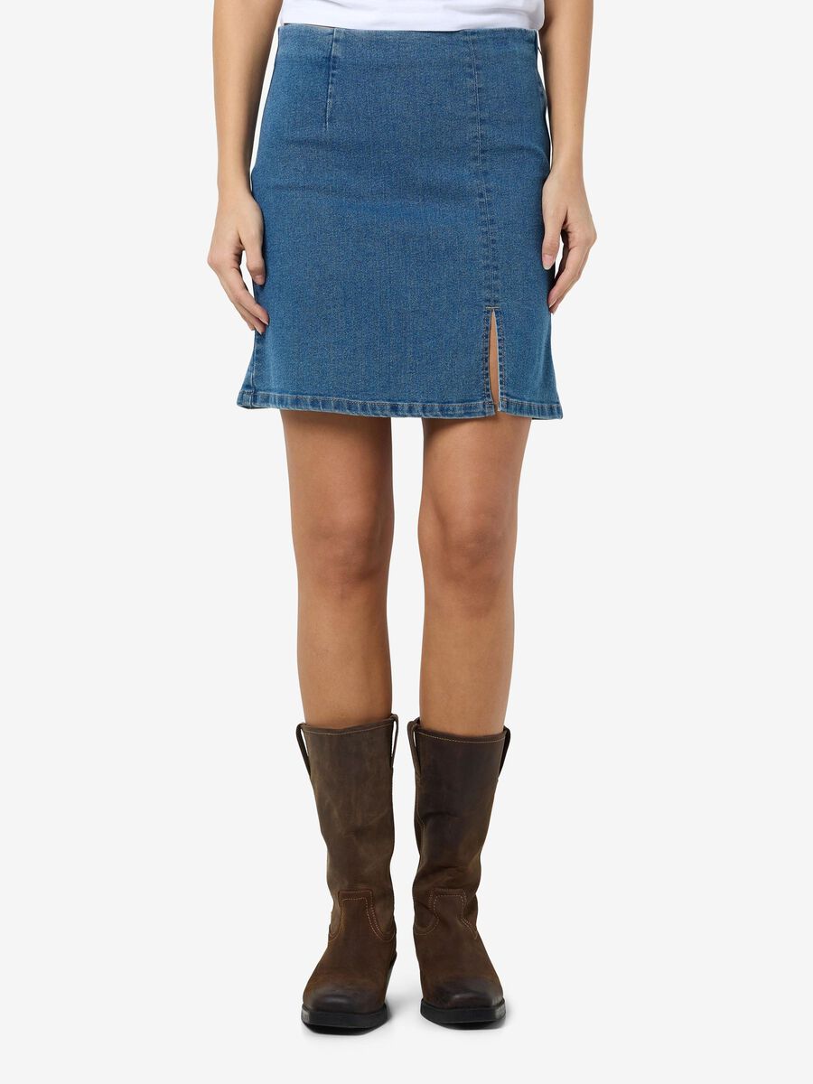 Noisy May DENIM MINI-JUPE, Medium Blue Denim, highres - 27032637_MediumBlueDenim_003.jpg
