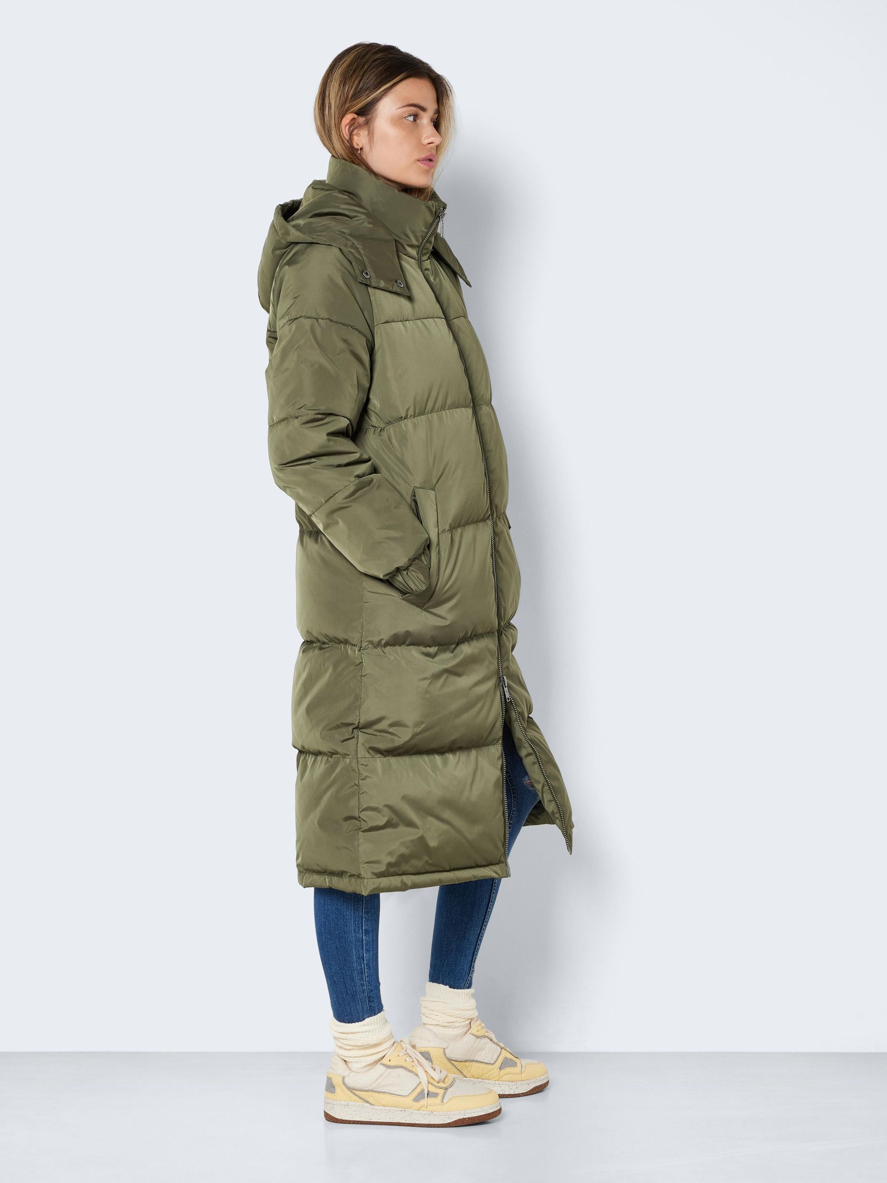 Noisy may long puffer jacket store