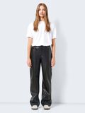 Noisy May HIGH WAISTED FAUX LEATHER TROUSERS, Black, highres - 27026066_Black_004.jpg