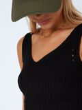 Noisy May SLEEVELESS KNITTED TOP, Black, highres - 27020432_Black_006.jpg