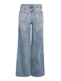 Product image thumbnail - NMNELLIE  WIDE LEG JEANS, Light Blue Denim | 2