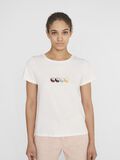 Noisy May BRODERET PEACE PRINT T-SHIRT, Bright White, highres - 27016444_BrightWhite_003.jpg