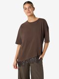 Product image thumbnail 6 LACE DETAILED T-SHIRT, Chocolate Brown