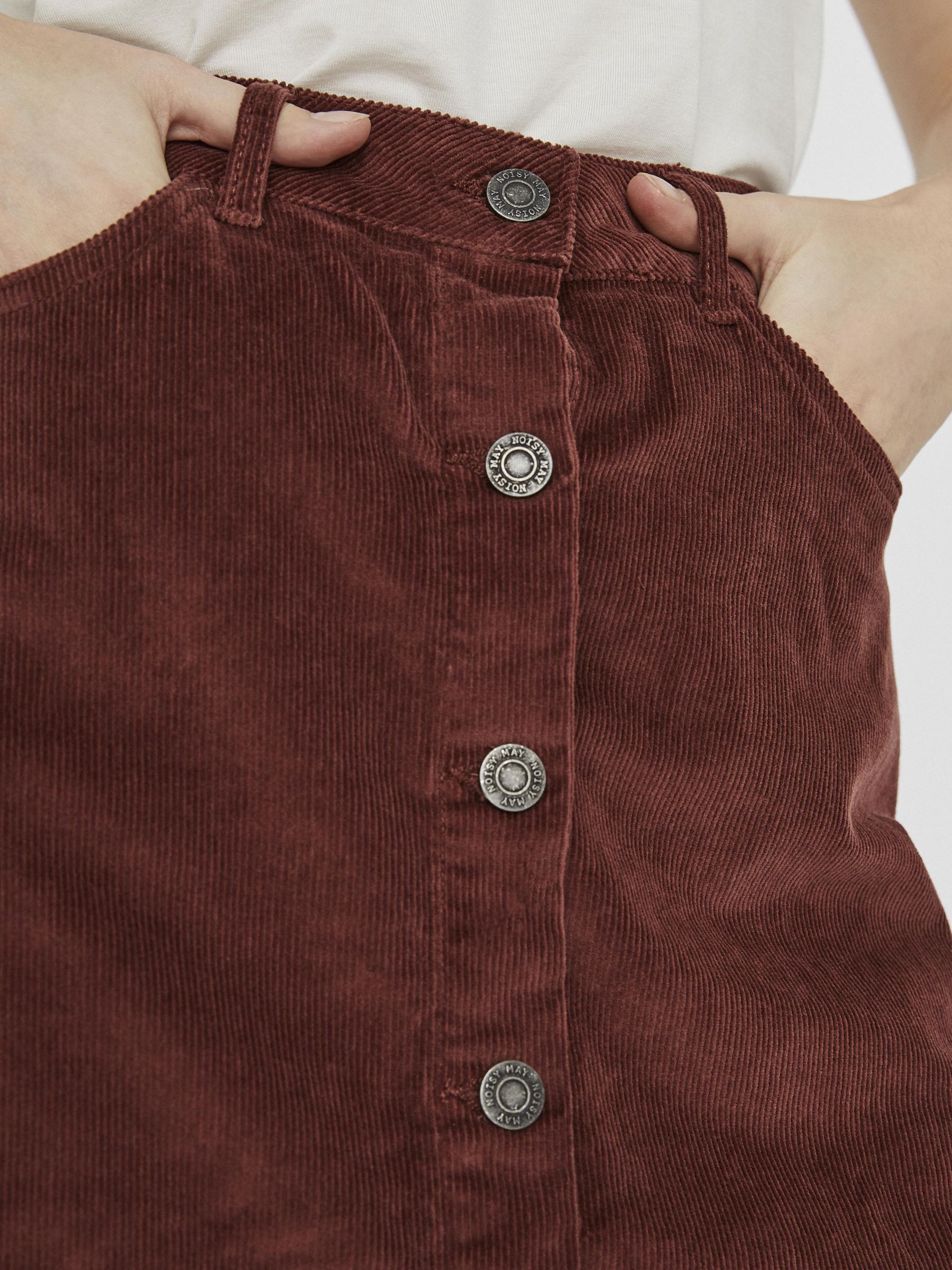 CORDUROY SKIRT Brown NOISY MAY