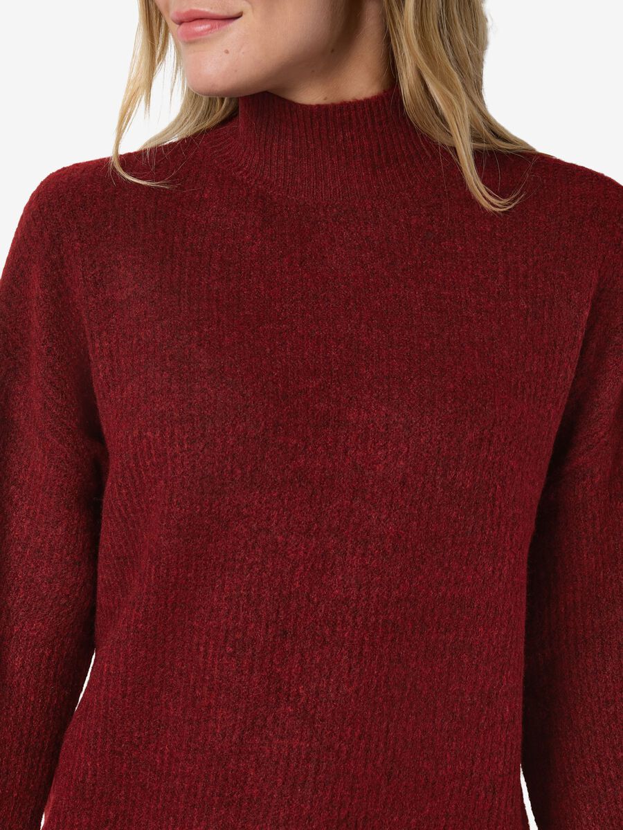 Carousel image - LONG KNITTED PULLOVER, Windsor Wine | 4