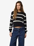 Noisy May GESTREIFTER STRICKPULLOVER, Black, highres - 27027632_Black_1069090_007.jpg