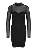 Noisy May SHORT MESH DRESS, Black, highres - 27023147_Black_001.jpg