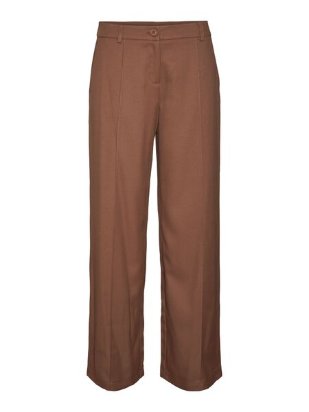 Noisy May LOW WAISTED WIDE LEG TROUSERS, Cappuccino, highres - 27022969_Cappuccino_001.jpg