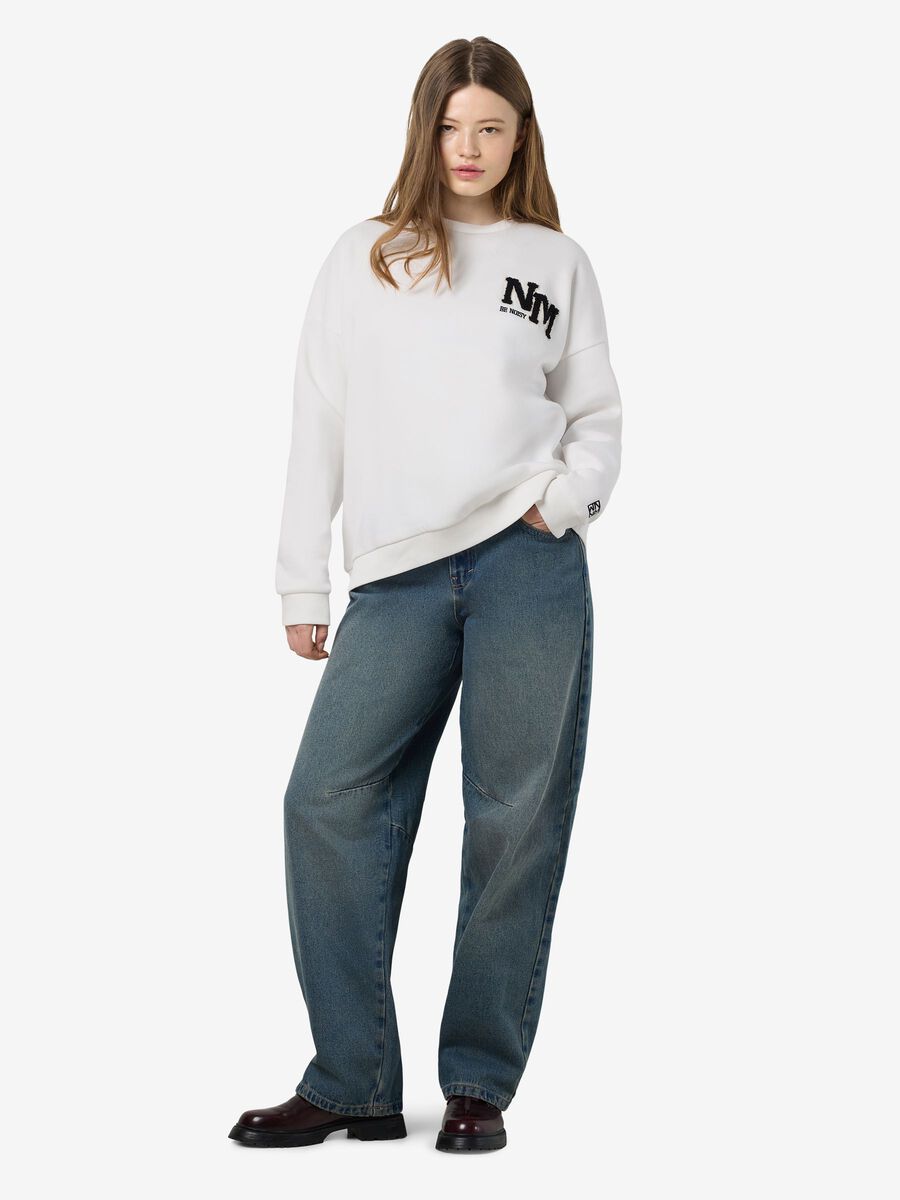 Carousel image - NOISY MAY PULLOVER, Cloud Dancer | 4