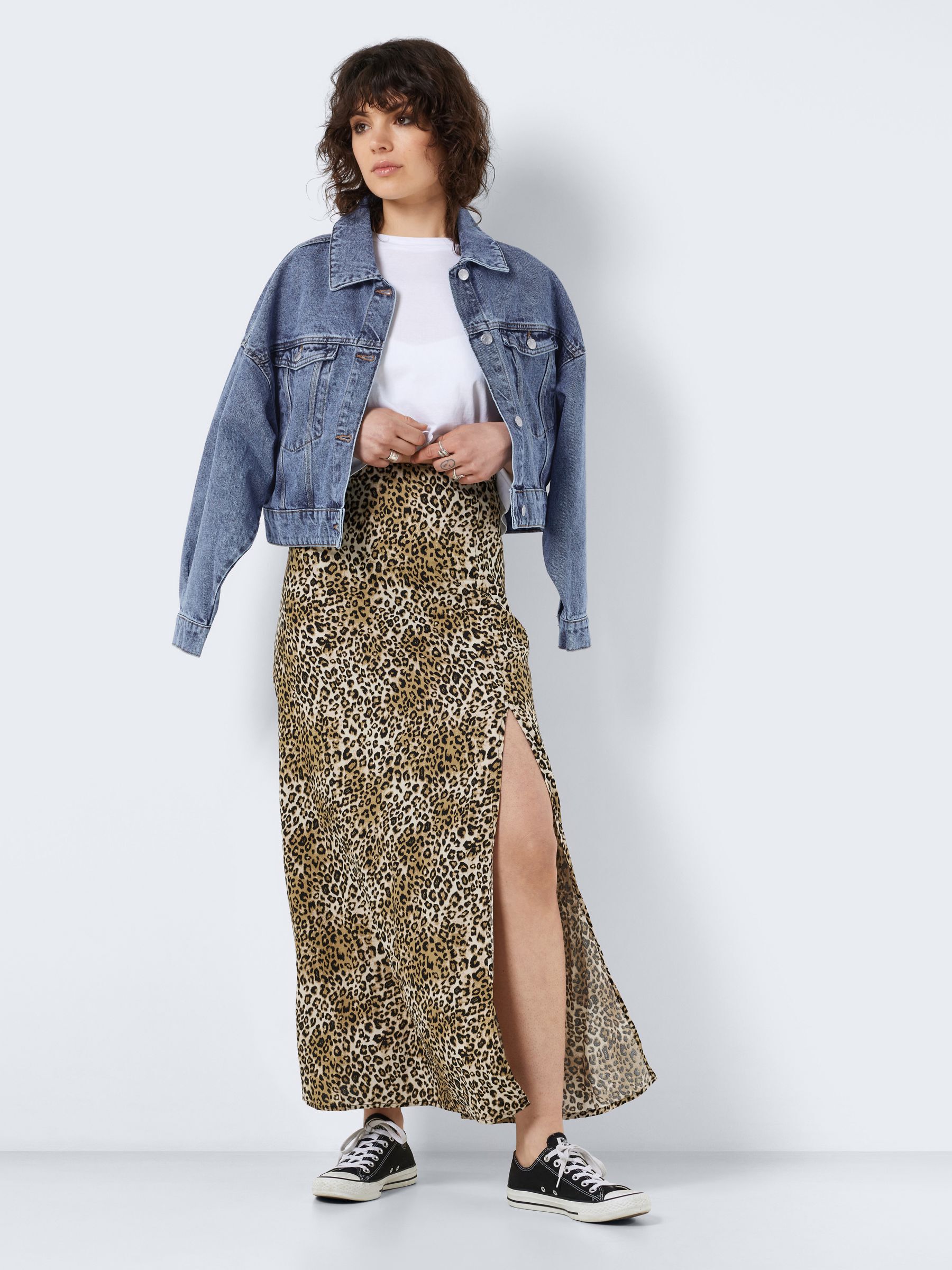 Lange best sale rok panterprint