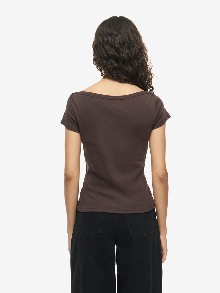 Carousel image - NMSTORMI T-SHIRT, Coffee Bean | 4