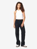 Noisy May NMYOLANDA NORMAL WAISTED WIDE LEG JEANS, Black Denim, highres - 27029317_BlackDenim_007.jpg