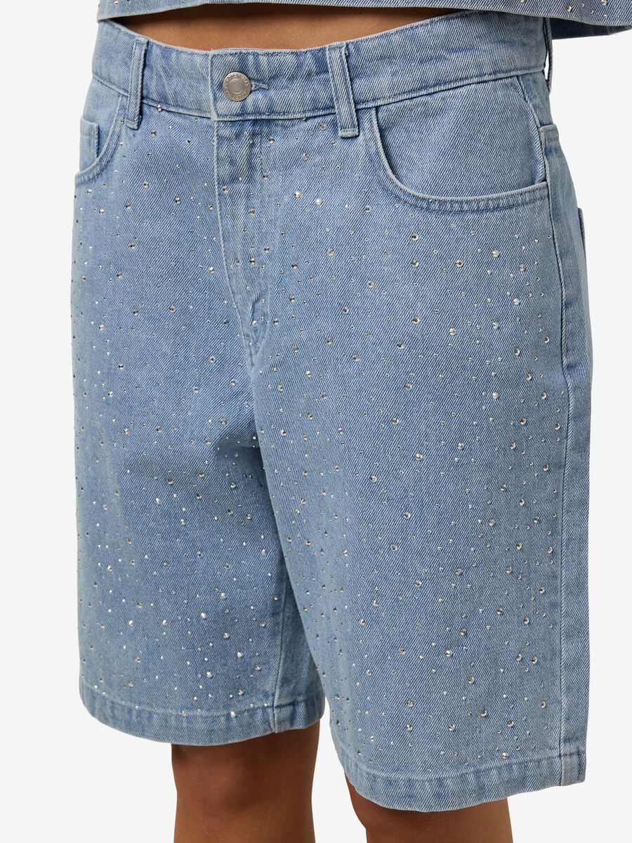 Noisy May RHINSTEN DENIMSHORTS, Light Blue Denim, highres - 27036690_LightBlueDenim_006.jpg