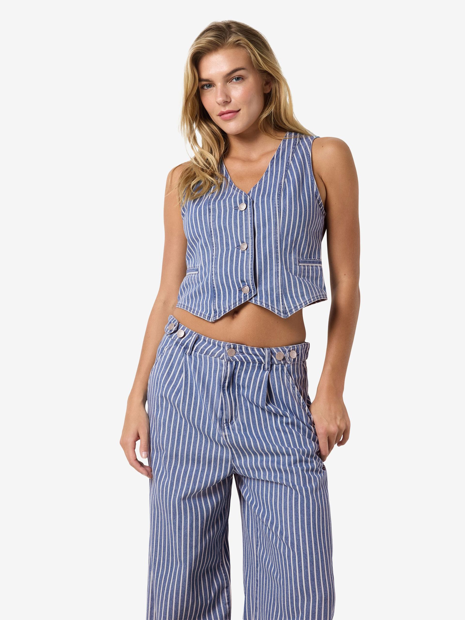 Carousel image - LIITURAITAISET TOPPALIIVI, Medium Blue Denim | 6