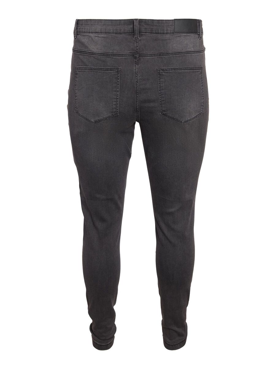 Noisy May CURVE NMCALLIE SKINNY JEANS, Medium Grey Denim, highres - 27032135_MediumGreyDenim_002.jpg