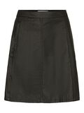 Noisy May HIGH WAISTED COATED SKIRT, Black, highres - 27017861_Black_001.jpg