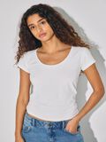 Product image thumbnail - NMADRIANA T-SHIRT, Cloud Dancer | 7