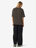 Product image thumbnail - NMIDA T-SHIRT, Chocolate Brown | 3