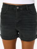Product image thumbnail - SLIM FIT DENIM SHORTS, Black Denim | 5