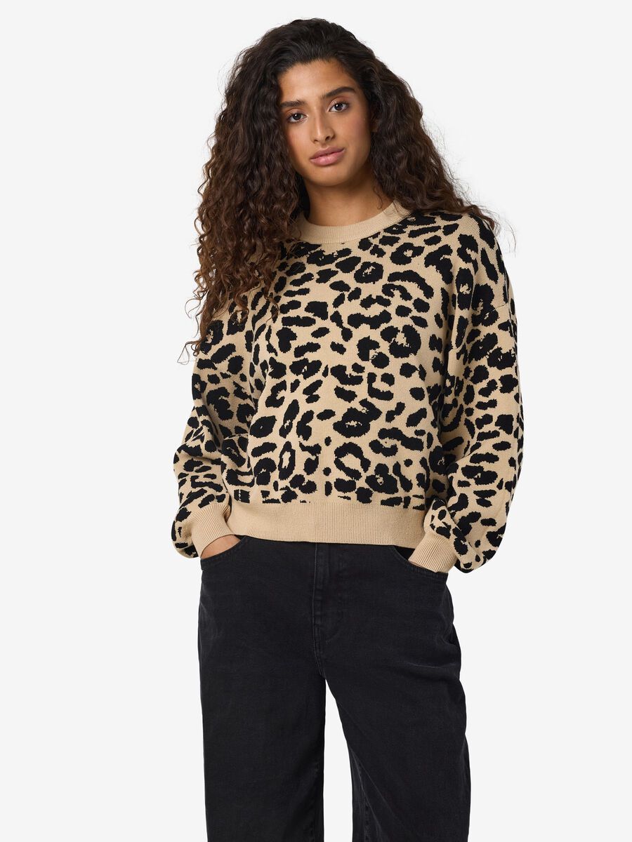 Product carousel image - KNITTED PATTERN PULLOVER, Nomad | 1