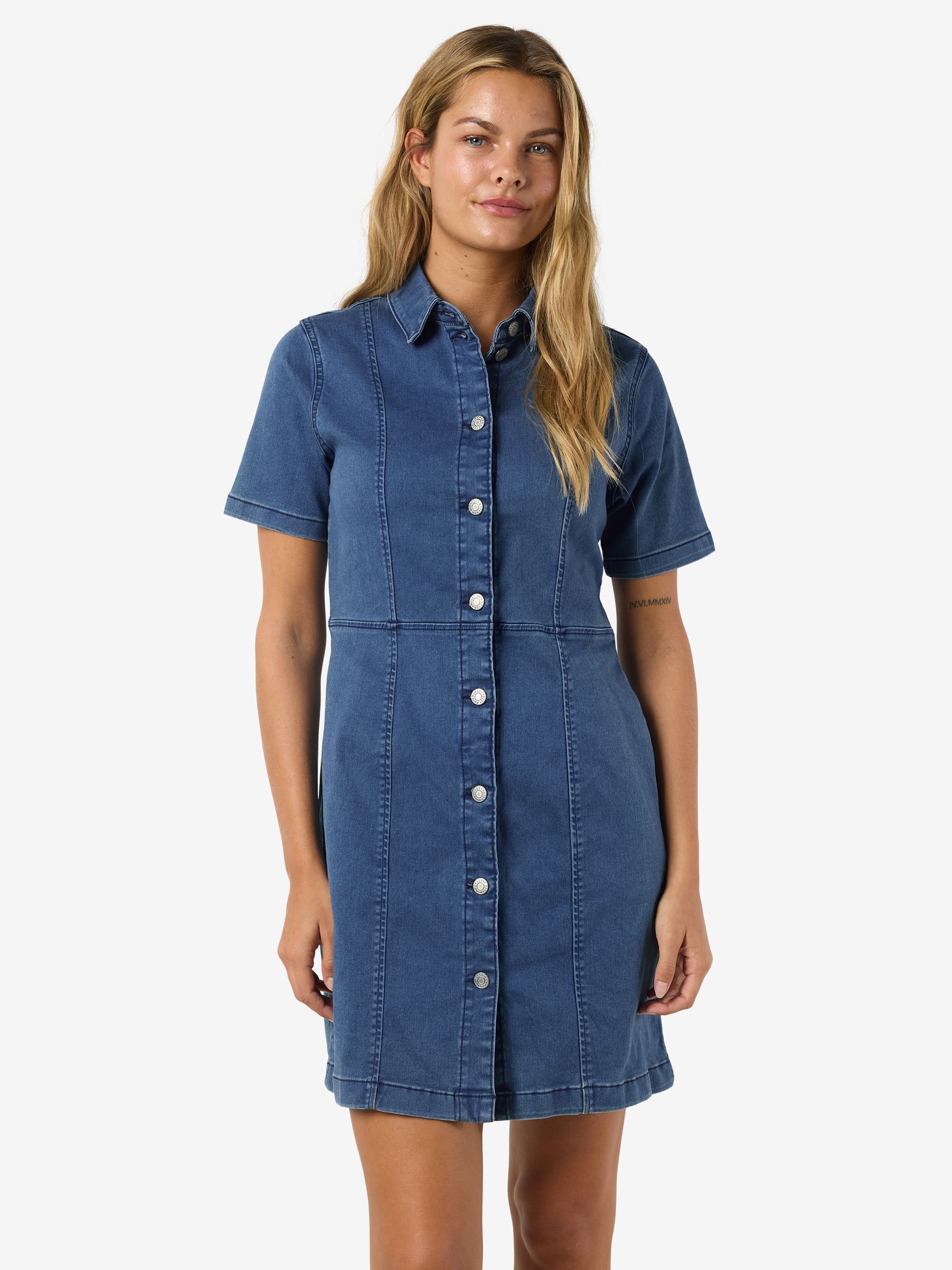 NMNISA SUKIENKA JEANSOWA | Blue | NOISY MAY®