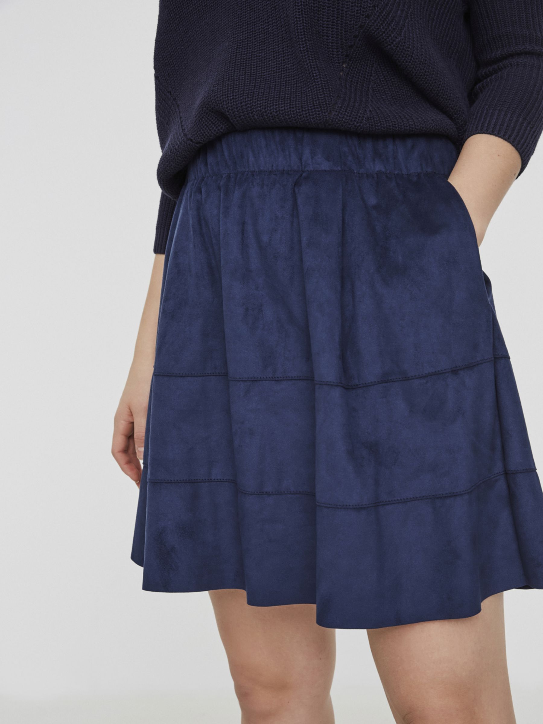 Noisy may faux suede skirt hotsell