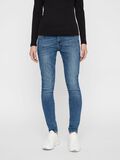 Noisy May VMEVE LÅGA SKINNY FIT-JEANS, Medium Blue Denim, highres - 27010971_MediumBlueDenim_003.jpg