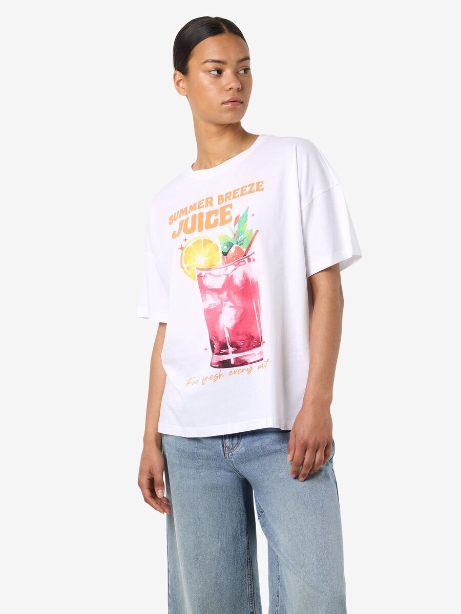 Noisy May BEDRUKT T-SHIRT, Bright White, highres - 27035150_BrightWhite_1208594_007.jpg