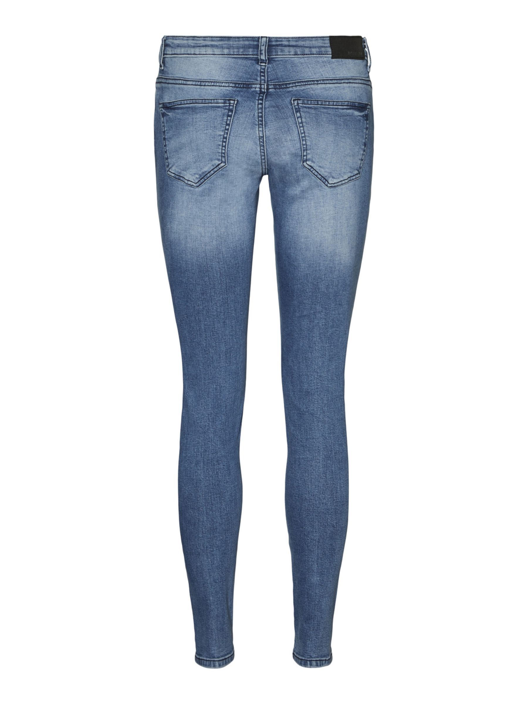 NMEVE LOW WAIST SKINNY FIT JEANS Blue NOISY MAY