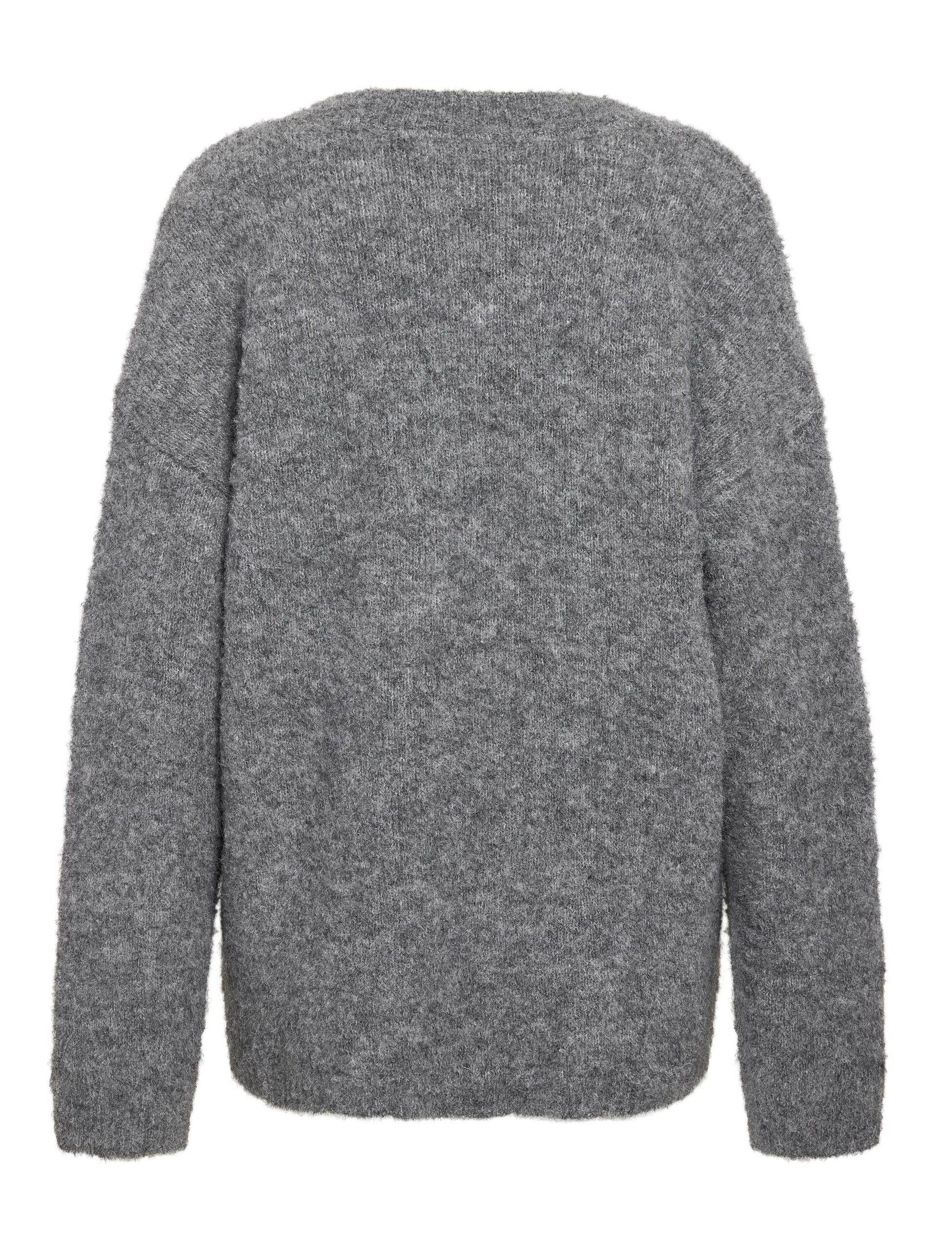 Carousel image - STRICK STRICKJACKE, Medium Grey Melange | 7