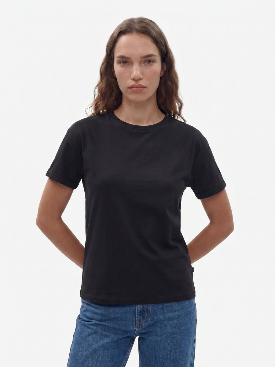 Carousel image - RONDE HALS T-SHIRT, Black | 6