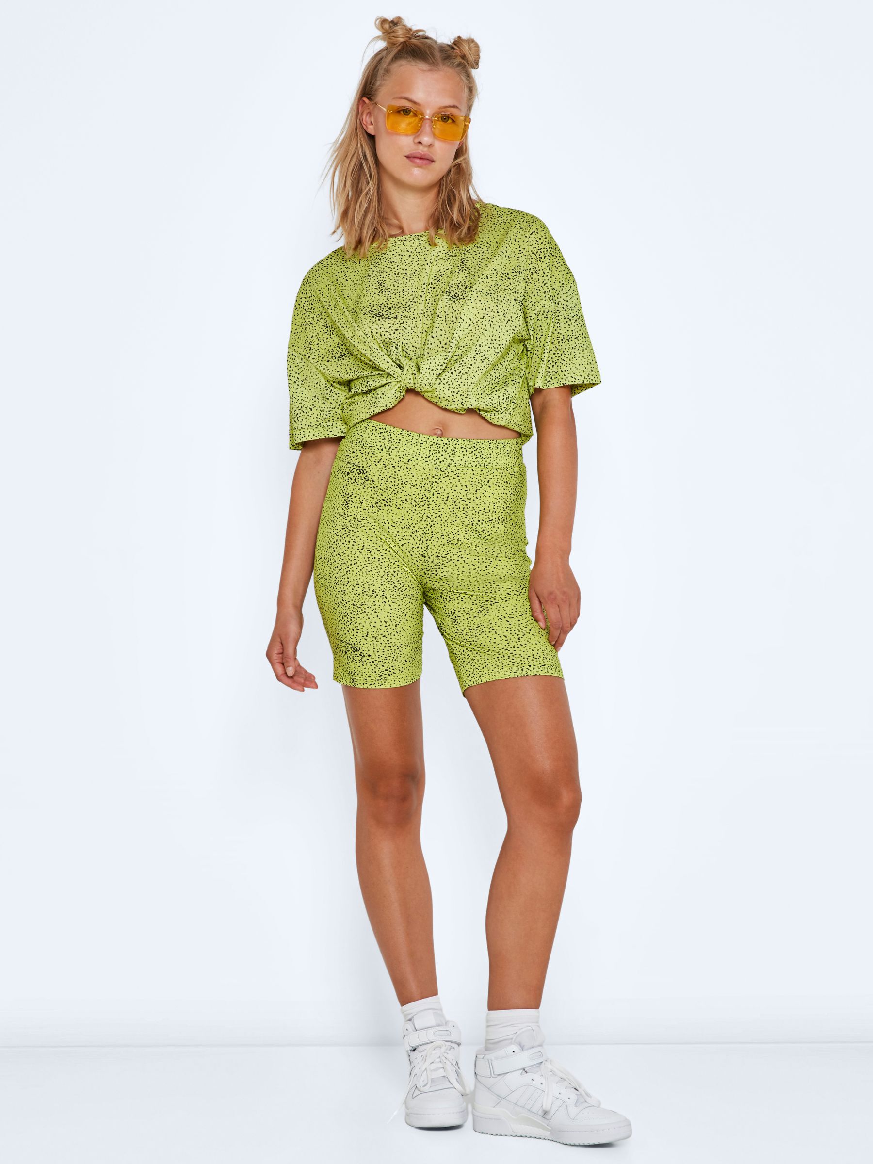 Snake print discount biker short set