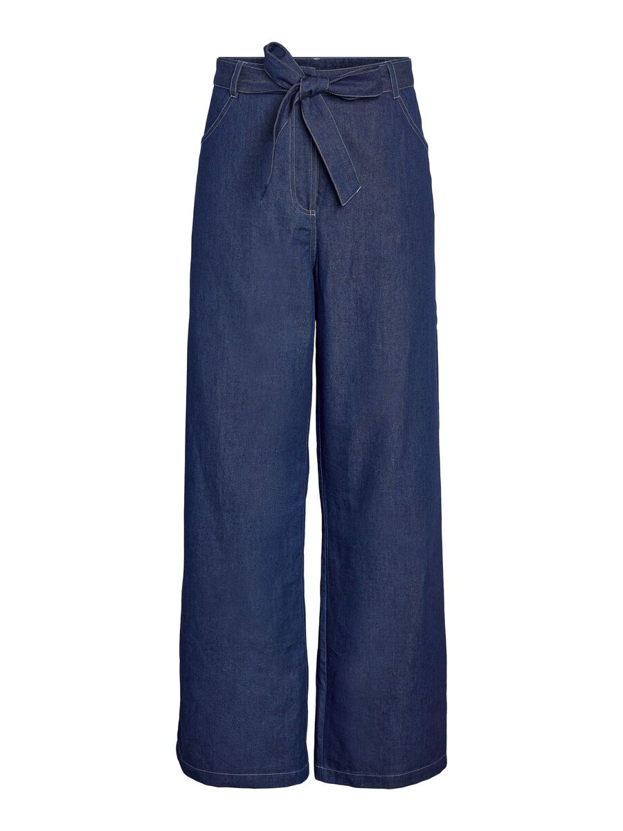 Carousel image - NMSERENE WIDE LEG JEANS, Medium Blue Denim | 2