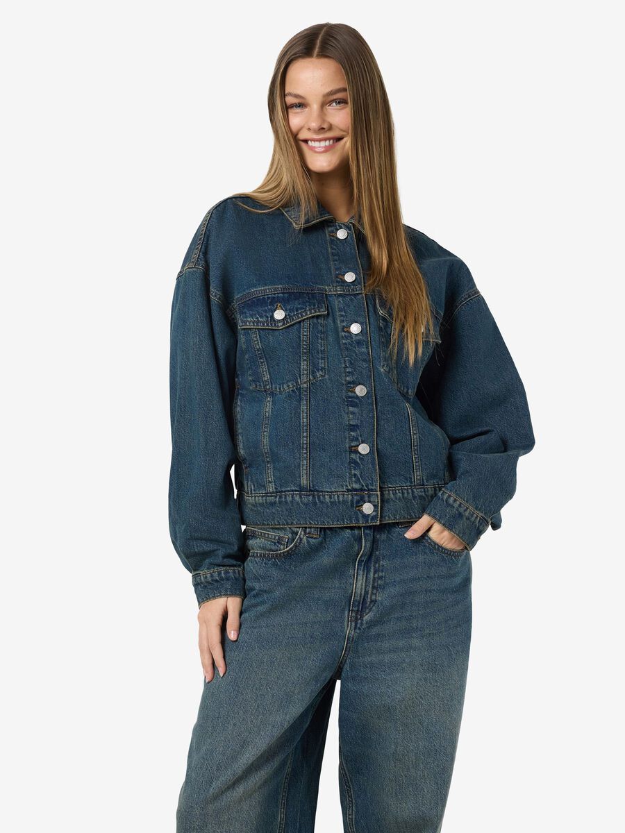 Noisy May NMFANJA JEANSJACKA, Dark Blue Denim, highres - 27034554_DarkBlueDenim_003.jpg