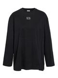 Product image thumbnail - LONG SLEEVED T-SHIRT, Black | 2