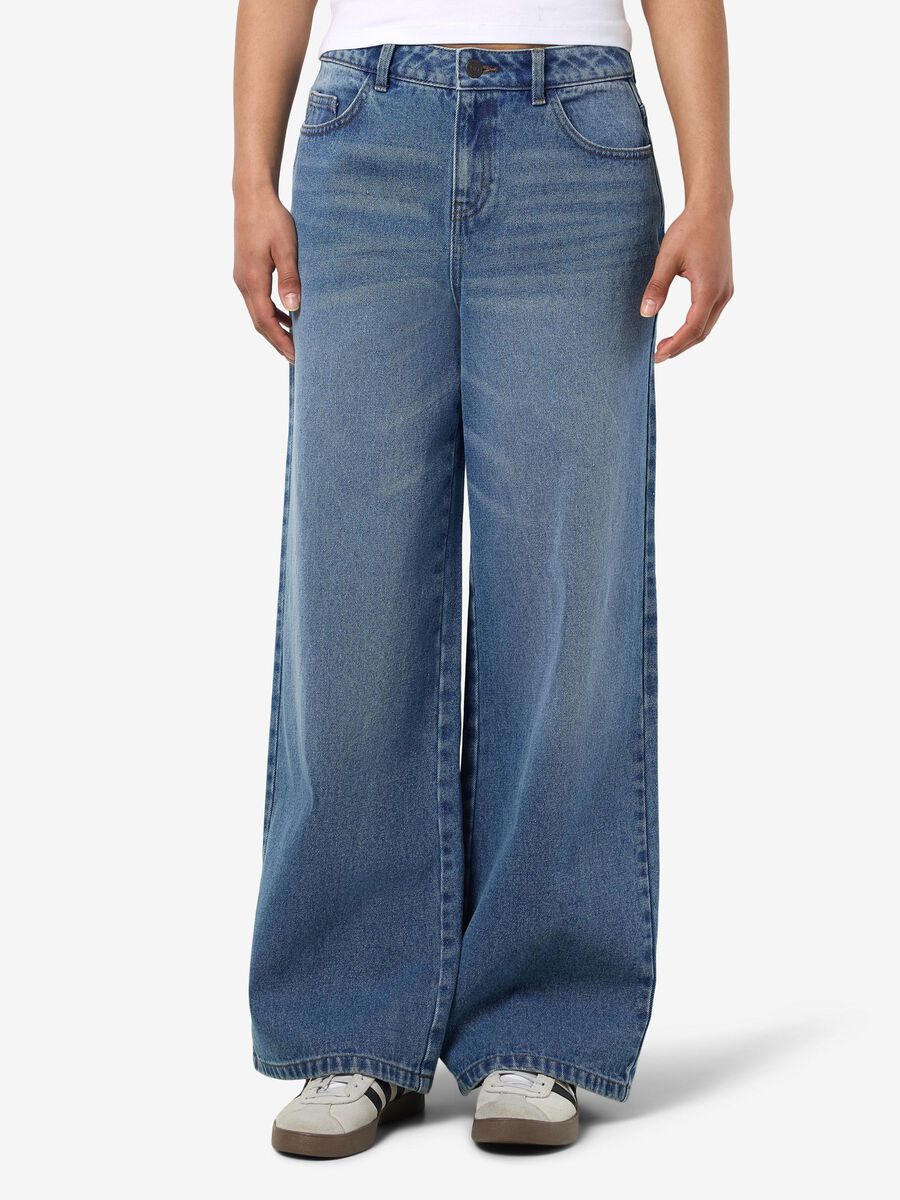 Noisy May NMBRANDY JEANSY RELAXED FIT, Medium Blue Denim, highres - 27034161_MediumBlueDenim_003.jpg