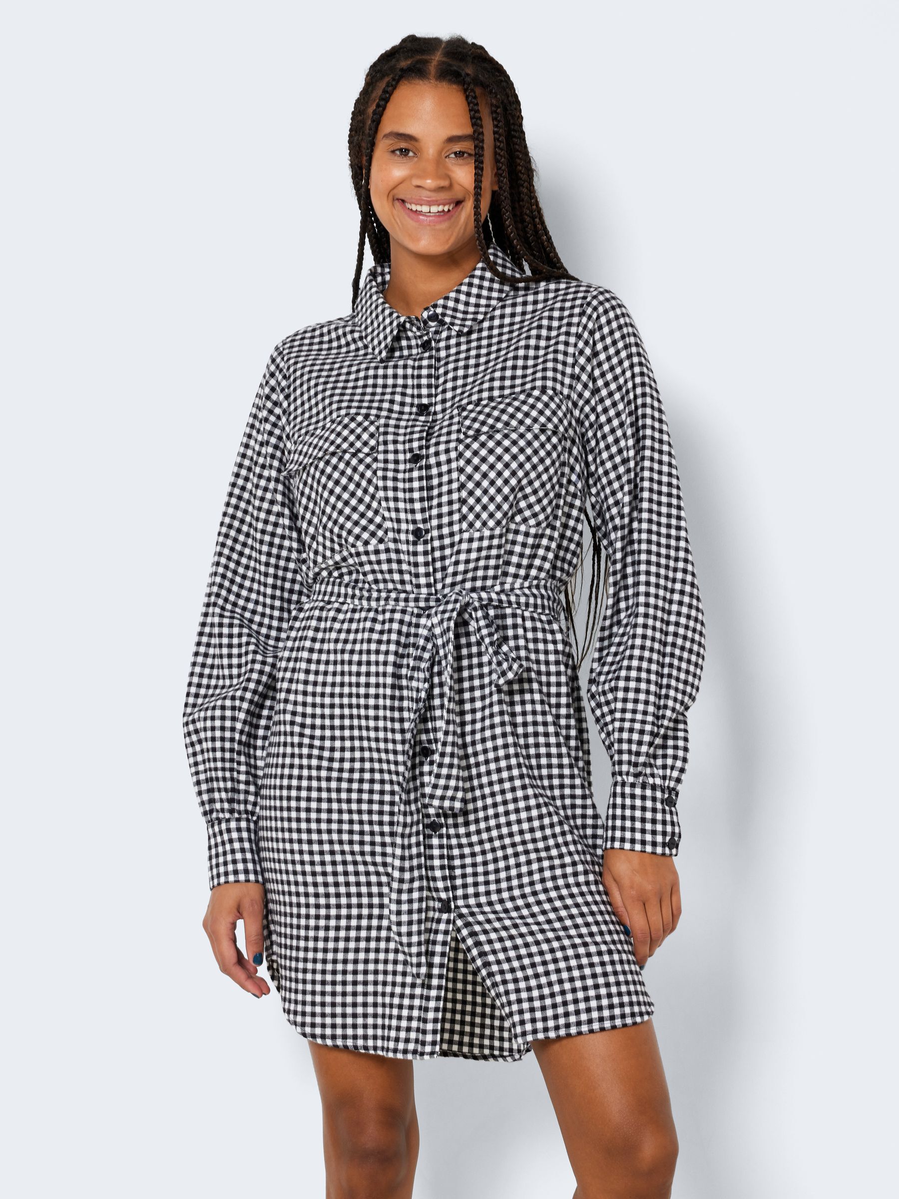 Robe chemise carreaux sale