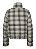 Noisy May CHEQUERED PUFFER JACKET, Black, highres - 27013090_Black_002.jpg