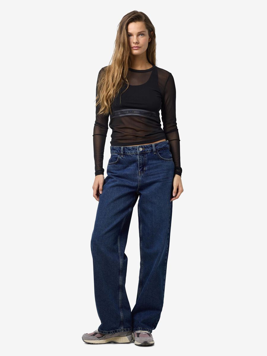 Noisy May LANGÆRMET MESH TOP, Black, highres - 27023338_Black_004.jpg