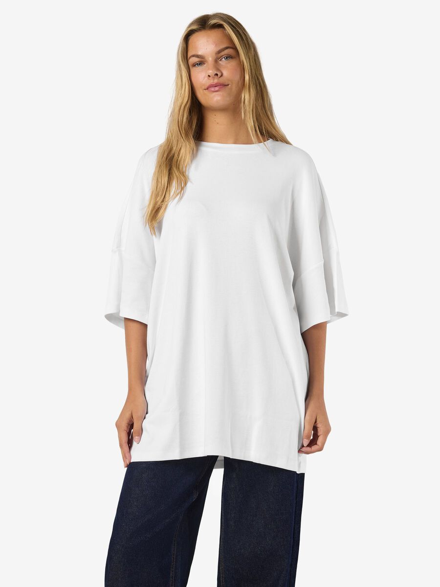 Product tile image - OVERSIZED T-SHIRT, Bright White | 27033182_BrightWhite