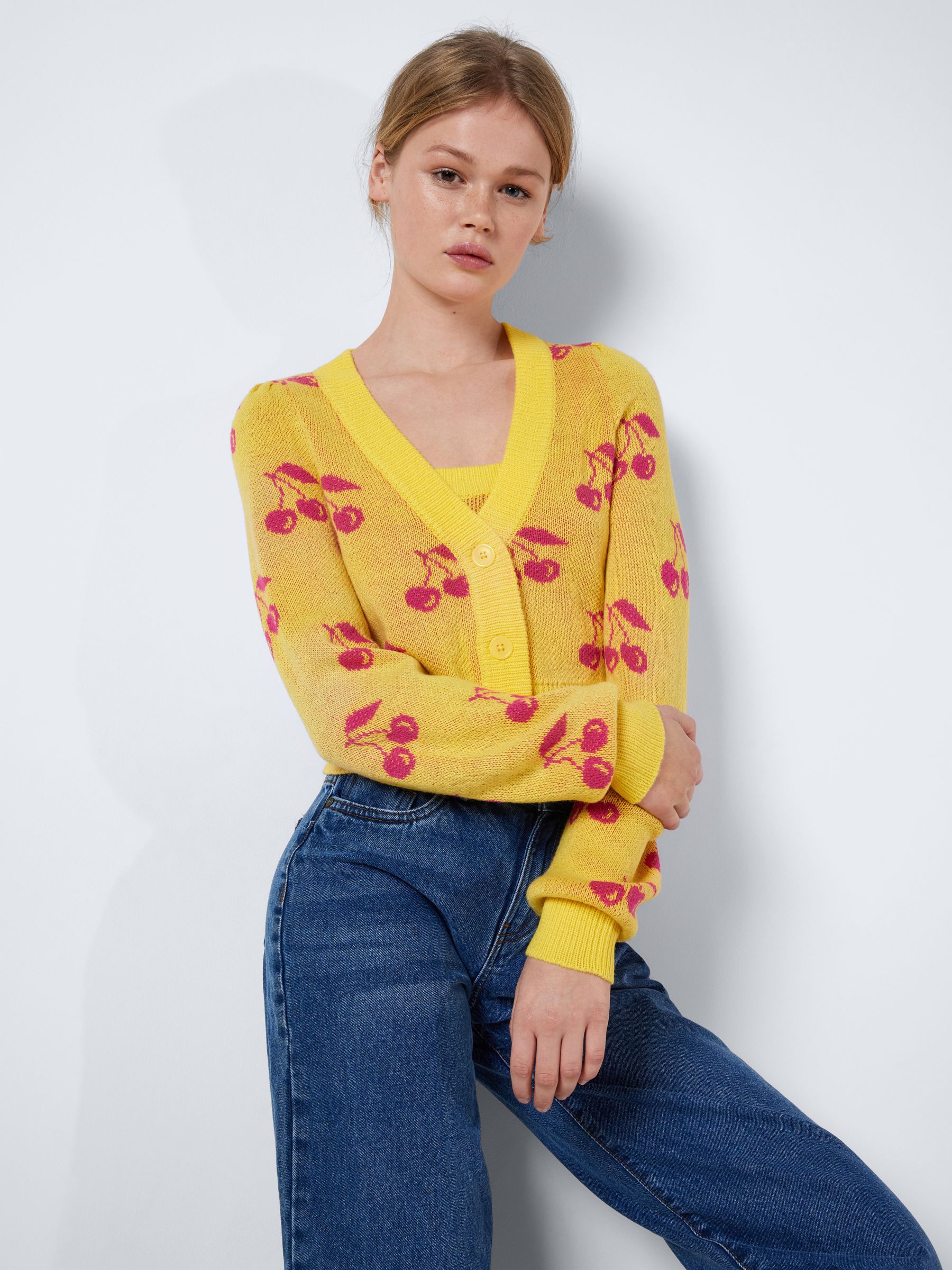 Gold shop short cardigan