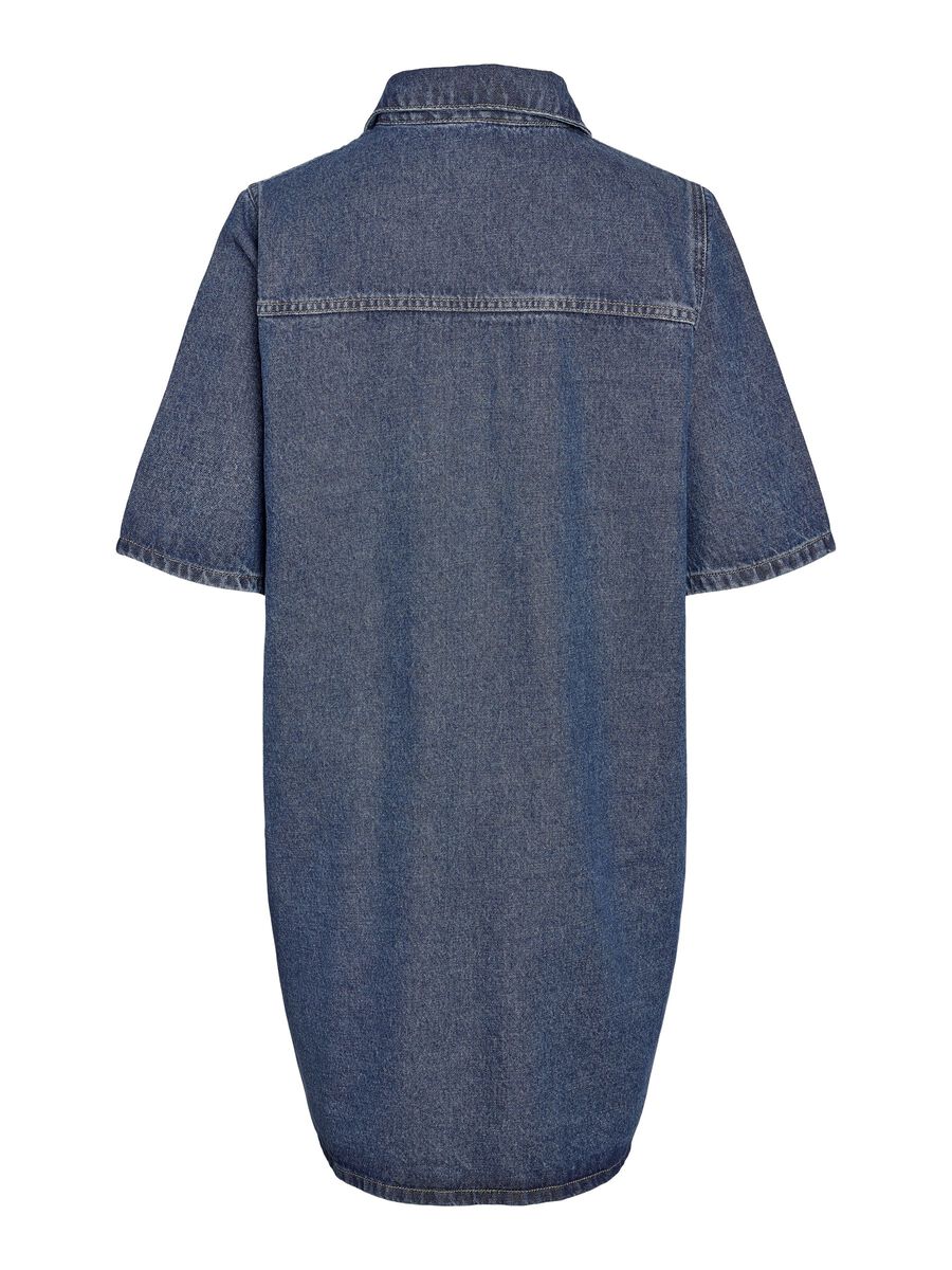 Carousel image - NMINDIE  DENIM DRESS, Medium Blue Denim | 2