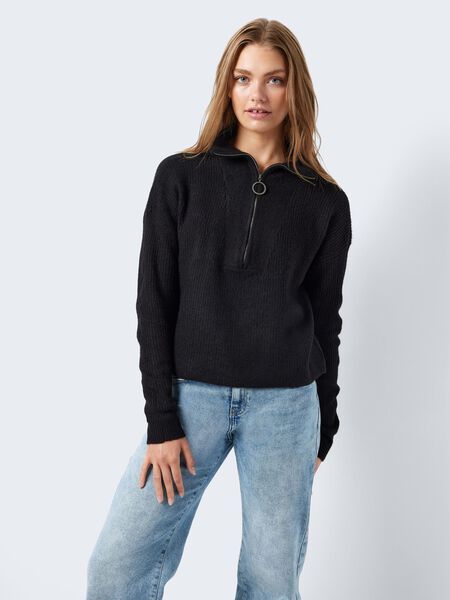 Noisy May NMALICE STRICKPULLOVER, Black, highres - 27015021_Black_007.jpg