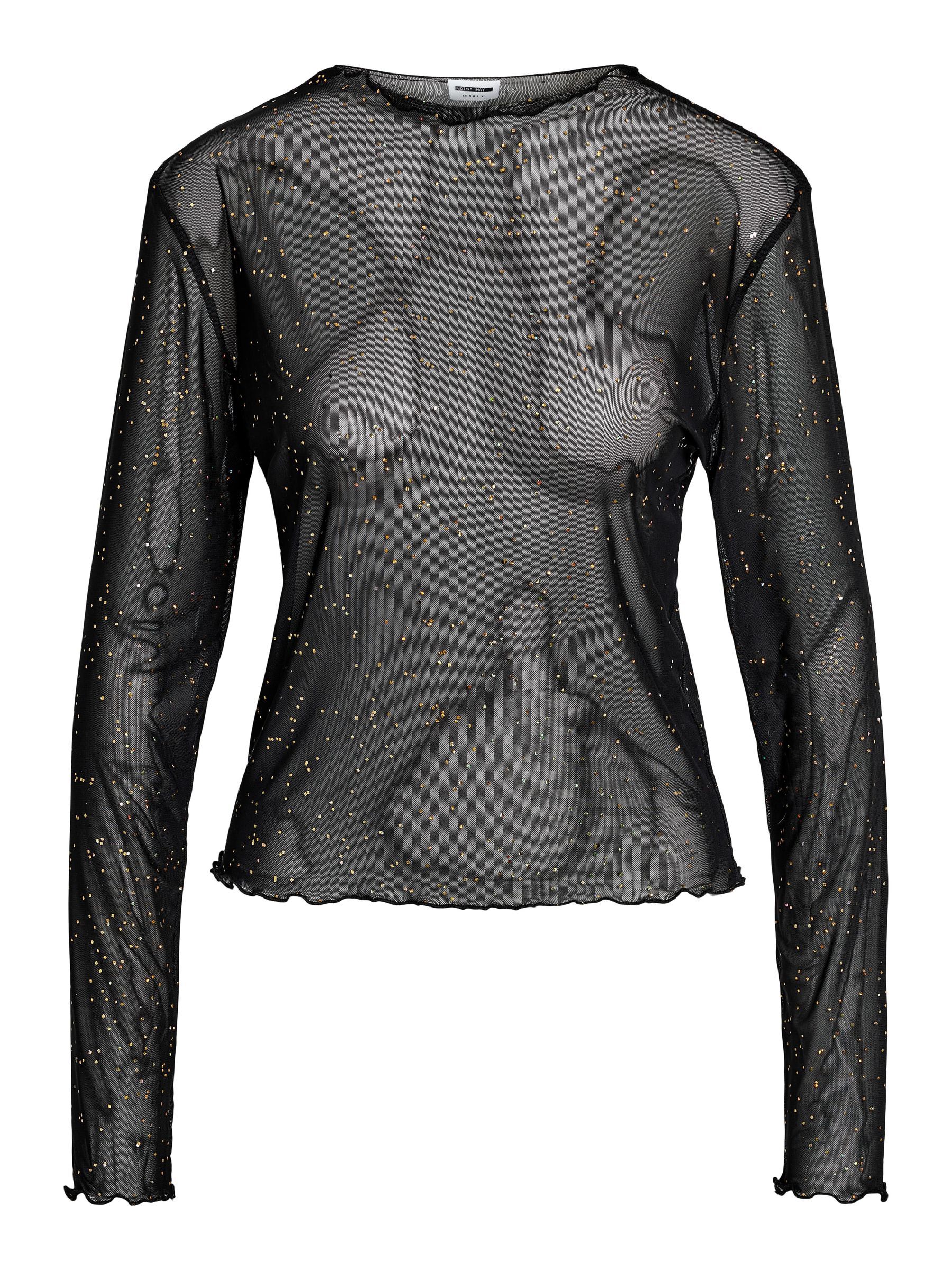 MESH OBERTEIL Schwarz NOISY MAY