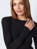 Noisy May LONG SLEEVED BABYLOCK TOP, Black, highres - 27022037_Black_006.jpg