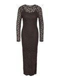 Product image thumbnail 2 NMMIRIAM MAXI JURK OP KNIELENGTE, Chocolate Brown