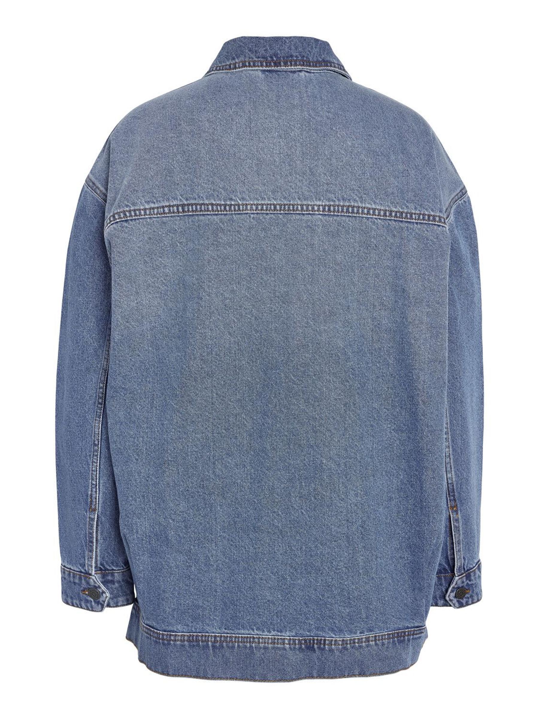 OVERSIZED DENIM JACKET Blue NOISY MAY