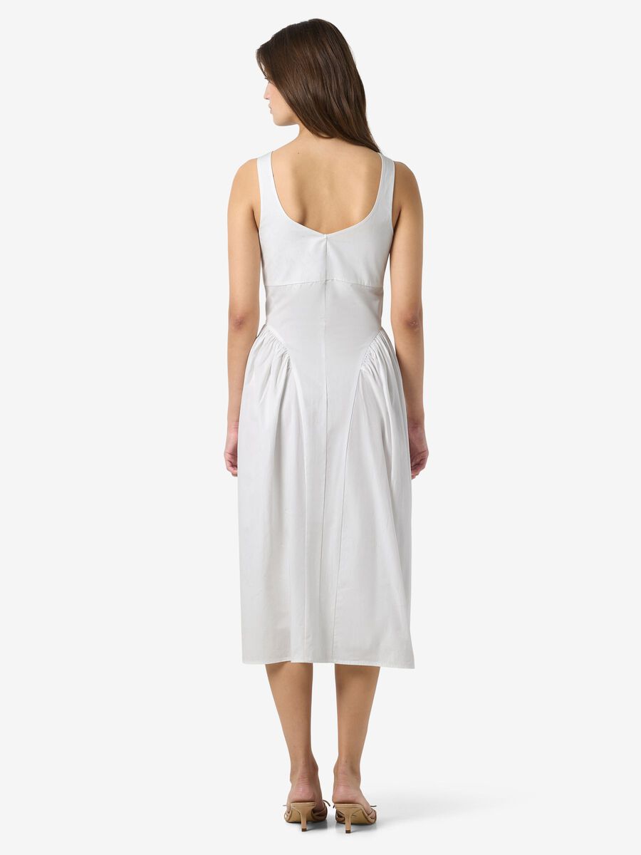 Carousel image - NMASTA TR&Auml;GER MAXIKLEID, Cloud Dancer | 5