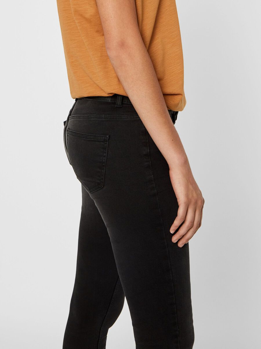 Noisy May NMEVE LOW WAIST JEANSY SKINNY FIT, Black, highres - 27000755_Black_007.jpg
